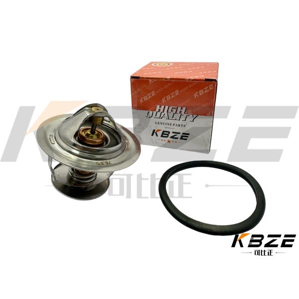 Quality MITSUBISHI 6D14 6D16 6D22 6D24 76.5°C THERMOSTAT ME996003 4M50 4M60 6M60 FE6 FOR EXCAVATOR wholesale