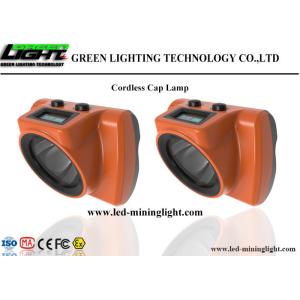 High Brightness LED Cordless Cap Lamp 1.78W Lithium Lon Battery With OLED Screen