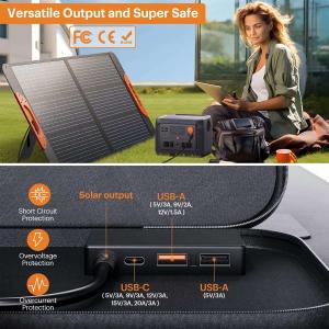 120w Portable Folding Solar Panel flexible solar panels energy efficiency home
