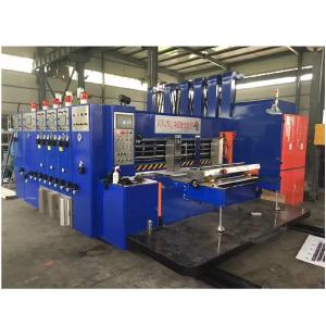 Cheap High Speed Flexo Printing Slotter Die Cutter Machine 4 Color 18000 KG Voltage 380 for sale
