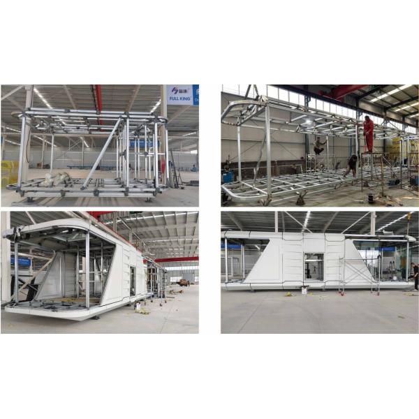 Multifunctional Prefabricated Outdoor Container House With Wind Resistance Grade 9 And Galvanized Steel Pipe Main Material