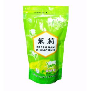 Customized side gusset tea bags packaging with glossy printing