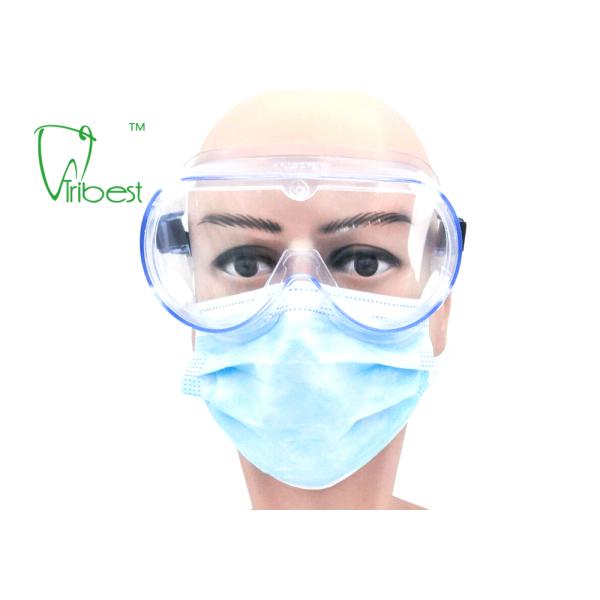 Optically Clear Anti Fog Disposable Safety Goggles