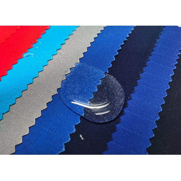 Quality Orange Fire Retardant Cotton Fabric Anti Static Low Formaldehyde Content wholesale