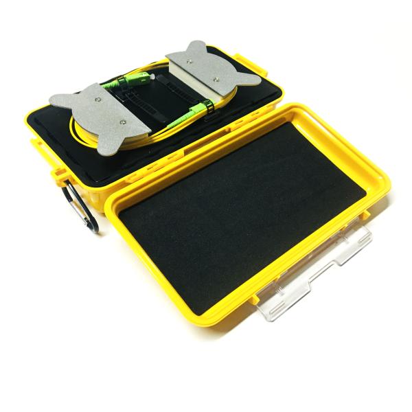 500m Length Single Mode G657A2 OTDR Launch Cable Box with SC/UPC Connector for