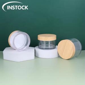 PET Plastic Lid Transparent Empty Cream Jar 100Ml 120Ml 150Ml 30oz 40oz 50oz For