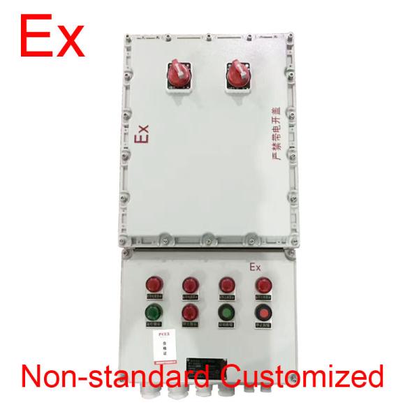 Cast Aluminum IIB Explosion Proof Distribution Box / Control Cabinet For