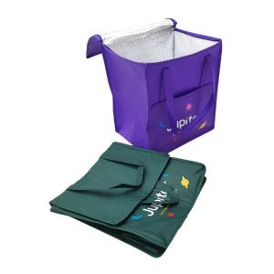 Customized Medical Cold Chain Cooler Shipping Container Bag with Temperature