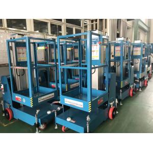 10m Electrical Aluminum Work Platform for Repair Lights with 136kg Loading