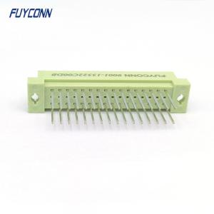 Straight PCB 3 rows 32 Pin Male DIN 41612 Connector 2*16P 32P 13mm 41612