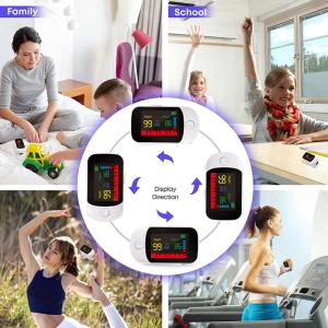 Lightweight Multifunction LCD Digital Fingertip Pulse Oximeter