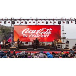 P5.95 Brightness 6000cd/sqm Outdoor Rental LED Display High Resolution 2880Hz