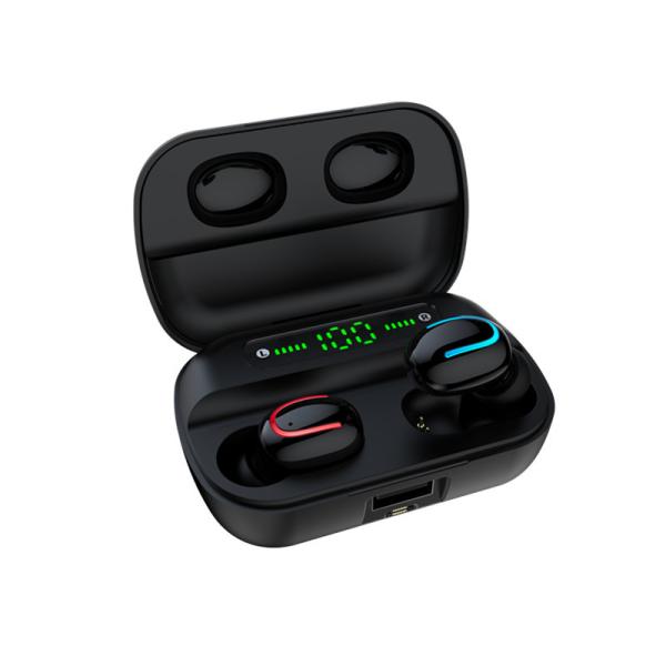 Digital Screen TWS Earbuds Super Mini Wireless Bass Bluetooth 5.0 Earphone with