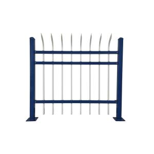 Cheap 6061 1.8m Height Decorative Aluminium Fence Powder Coated Glavanized Iron Garden Yard for sale
