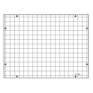 TILO Transmissive 14 Grid Test Chart Sineimage YE0183