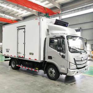 Small and Medium-sized Ice Cream Refrigerated Truck for Exporting from Foton Oma