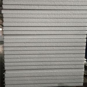China 75mm white color waterproof eps sandwich wall panel 11900 x 1150 x 50mm for building on sale