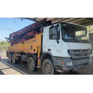 Used Secondhand Orange Putzmeister Concrete Pump 46m 56m Truck for Mixer