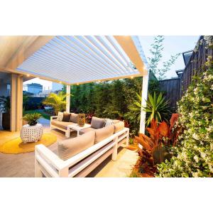 UV Protection Aluminum Frame Sunroom Wind Resistance Color Customized