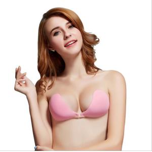 FQ001 Women push up strapless waterproof Invisible Bra wholesaler