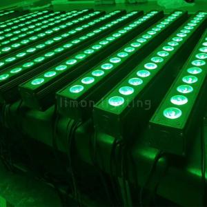 Big Lens 18 Dot DMX Dimmable Wall Washer RGBWA 5in1 LED Bar Lights for Party