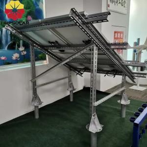 Easy and Quick Installation Solar Panel Ground Mounting System with Wind Load of