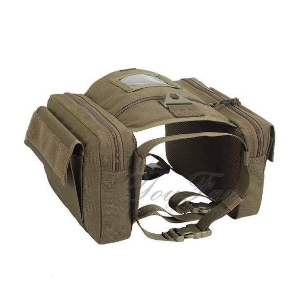 Quality Water Repellent 1000D Nylon Pet Carrier Bag With Built - In Poop Bag Holder wholesale