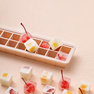 Non-Stick 2 Pack 20-Cavity Square Caramel Candy Silicone Molds for Chocolate