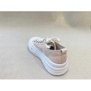 Women pink espadrilles with breathable mesh upper and lacing high top