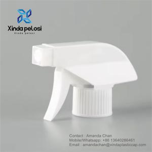 Custom Size Plastic Trigger Sprayer Head Trigger Spray For Mist Spray Bottle