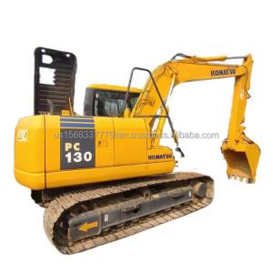 Cheap Komatsu PC130 Excavator with Original Hydraulic Pump and Good Performance in Shanghai for sale