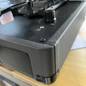 3 Speed Bluetooth Turntable Speakers Vintage Suitcase Vinyl Record Speaker