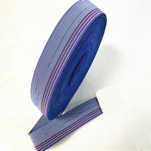 50mm Upholstery Sofa Elastic Webbing / Blue Elastic Furniture Straps