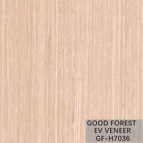 Quality Fancy Recomposed Wood Veneer Pearl Oak Pink Color Fineline Grain wholesale