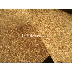 Customized Printed Cork Soft Rubber Sheet Underlayment for Outdoor Carpeting