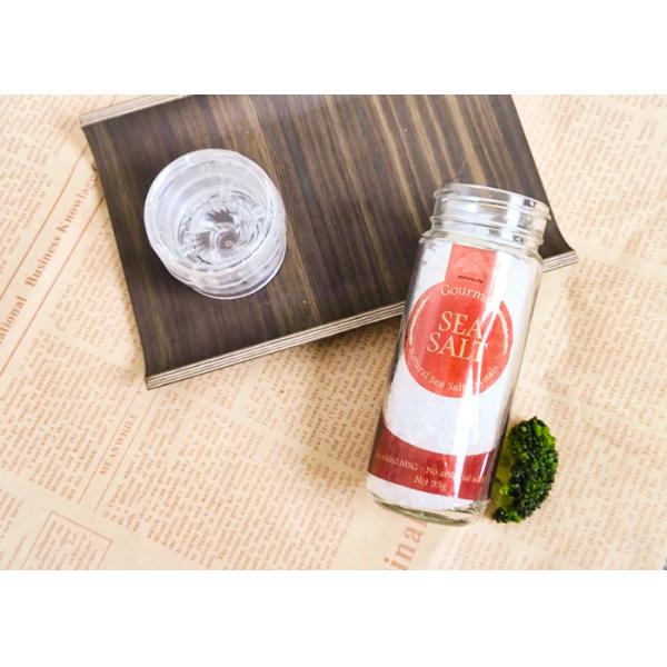 Quality Clear Visualization Glass Manual Pepper Grinders With Glass Jar And Plastic Cap wholesale