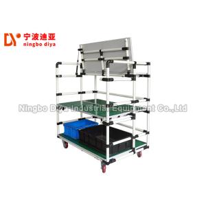 Turning Lean Trolley Lean Pipe PE Coated With Customized Color