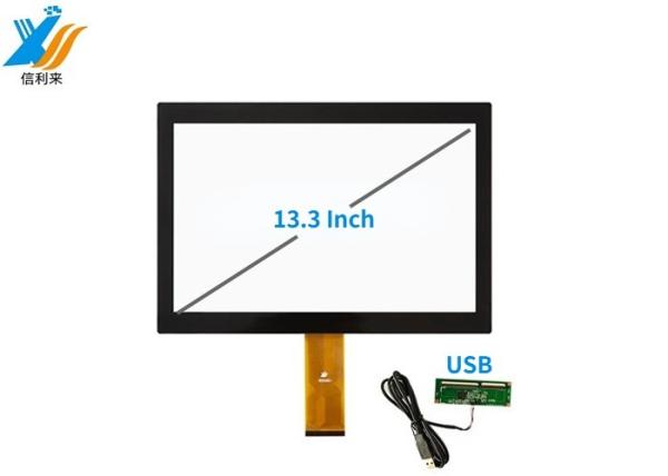 13.3'' Industrial Multi Touch Screen Panel With USB And IIC Interface G+G