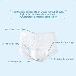 10 Pull On Disposable Pants Elastic Waistband for Maximum Comfort
