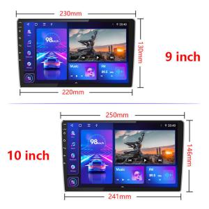 9 inch Car Multimedia Player Wifi Octa core 2G 32G 4G LTE Auto Radio Stereo for