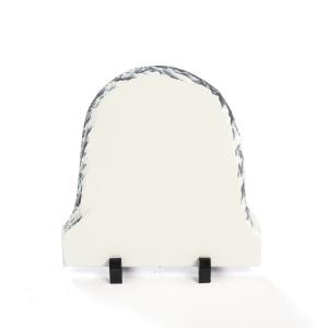 Semi Circle 15*15*0.9cm Sublimation Photo Rock Slate