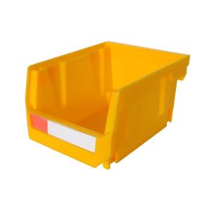 China Plastic Shelf Bins, Heavy Duty Storage Bins For Garage, Closet, And Drawer Organization OEM Plastic Warehouse Stackable Storage Pick Bin For Small Accessories on sale