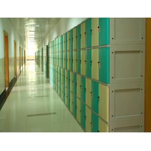 China Anti Corrosion Plastic School Lockers 4 Comparts 1 Column For Water Baths on sale