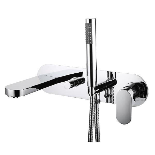 Quality Polished Brass Concealed Shower Mixer Perfect of Style For Bath T85511 wholesale