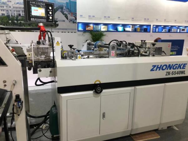 Quality Multi Function Shoe Box Making Machine 4 X 1.5 X 2.2 M CE Certification wholesale