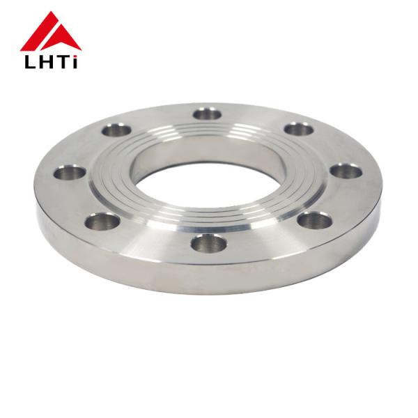 Quality Threaded Titanium Flange DN40 RF25 with Gr1 Gr2 Material for Petrochemical and Aerospace Applications wholesale