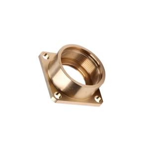 Precision lathe machining parts Copper T1 CNC part for electrical and thermal