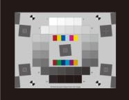 Cheap 36 Patch Resolution Test Chart Low Noise 50db 100db 150db Charts High Dynamic Range for sale