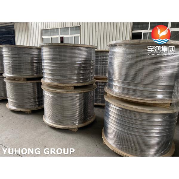 ASTM A269 TP316 (316L, TP304, TP304L, TP310S) Stainless Steel Coil Tube Bright Annealed For Oil And Gas