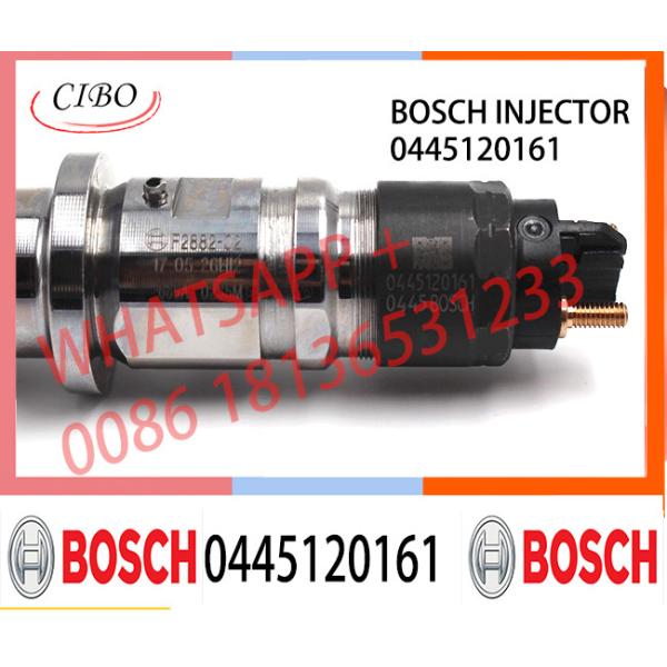 Auto Common Rail Diesel Fuel Injector 0 445 120 161 0445120161 0445120204 for Cummins ISLe EU4